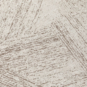 Homeroots 3' Artichoke Green And Ivory Abstract Washable Area Rug – Perfect For Indoor And Outdoor Use! 8' Round Polyester 596988