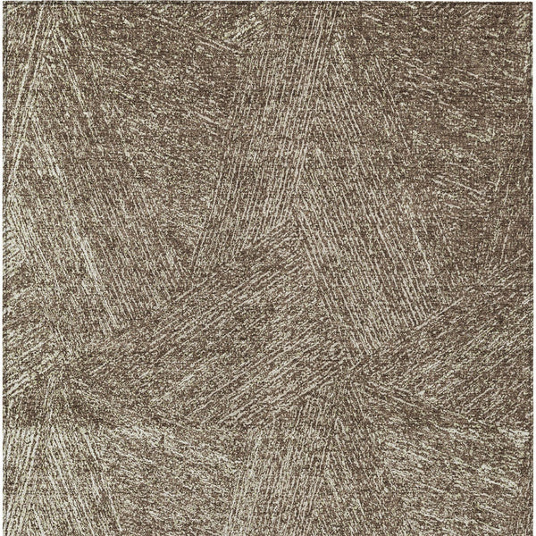 Homeroots 3' Artichoke Green And Ivory Abstract Washable Area Rug – Perfect For Indoor And Outdoor Use! 9' X 12' Polyester 596996