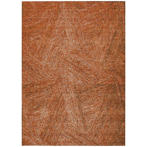 Homeroots 3' Artichoke Green And Ivory Abstract Washable Area Rug – Perfect For Indoor And Outdoor Use! 10' X 14' Polyester 597003