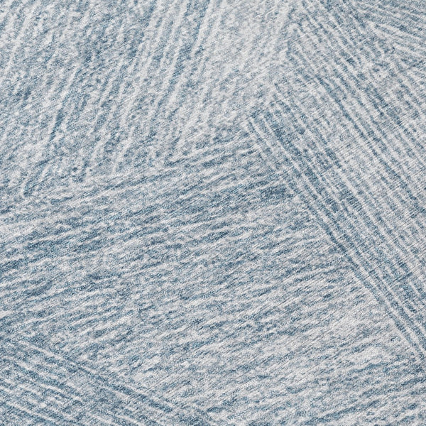 Homeroots 3' Artichoke Green And Ivory Abstract Washable Area Rug – Perfect For Indoor And Outdoor Use! 8' Round Polyester 597006