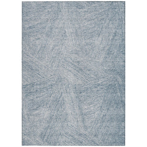 Homeroots 3' Artichoke Green And Ivory Abstract Washable Area Rug – Perfect For Indoor And Outdoor Use! 9' X 12' Polyester 597008