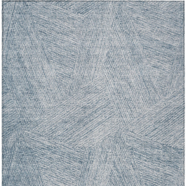 Homeroots 3' Artichoke Green And Ivory Abstract Washable Area Rug – Perfect For Indoor And Outdoor Use! 9' X 12' Polyester 597008