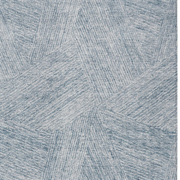 Homeroots 3' Artichoke Green And Ivory Abstract Washable Area Rug – Perfect For Indoor And Outdoor Use! 10' X 14' Polyester 597009