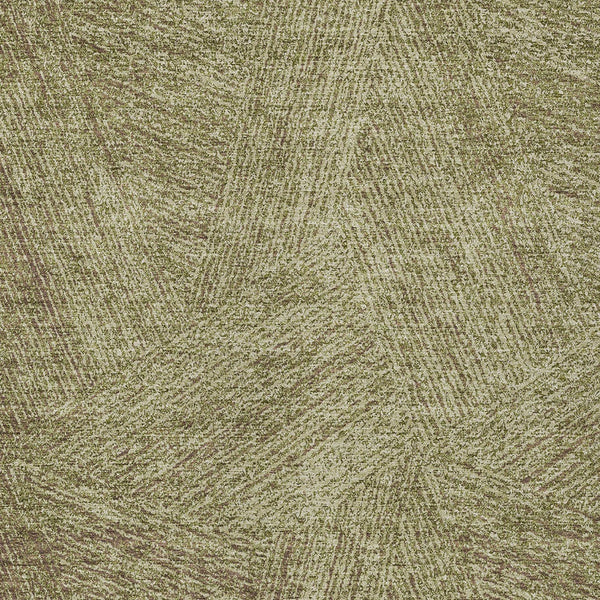 Homeroots 3' Artichoke Green And Ivory Abstract Washable Area Rug – Perfect For Indoor And Outdoor Use! 3' X 5' Polyester 597010