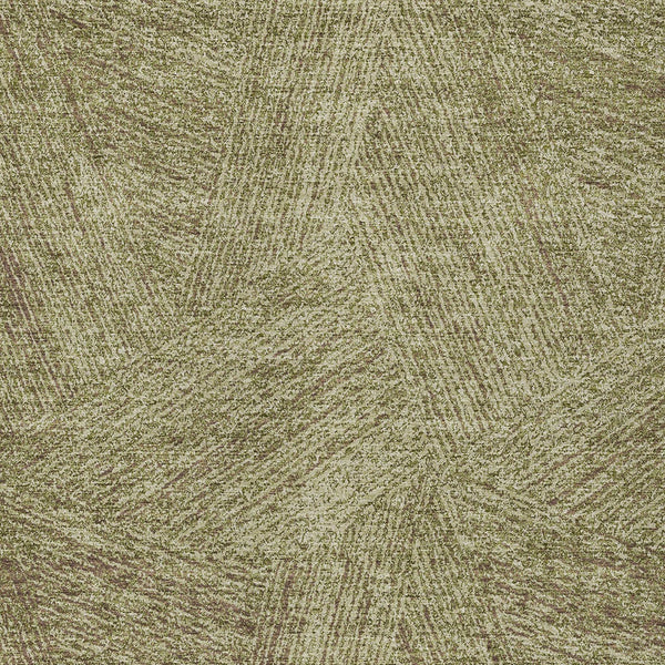 Homeroots 3' Artichoke Green And Ivory Abstract Washable Area Rug – Perfect For Indoor And Outdoor Use! 10' X 14' Polyester 597015