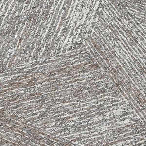 Homeroots 3' Artichoke Green And Ivory Abstract Washable Area Rug – Perfect For Indoor And Outdoor Use! 8' Round Polyester 597024