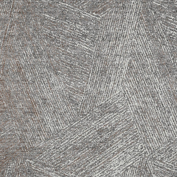 Homeroots 3' Artichoke Green And Ivory Abstract Washable Area Rug – Perfect For Indoor And Outdoor Use! 8' X 10' Polyester 597025