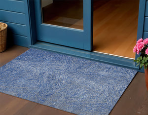 Homeroots 3' Artichoke Green And Ivory Abstract Washable Area Rug – Perfect For Indoor And Outdoor Use! 3' X 5' Polyester 597028