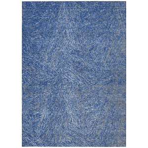 Homeroots 3' Artichoke Green And Ivory Abstract Washable Area Rug – Perfect For Indoor And Outdoor Use! 5' X 8' Polyester 597029