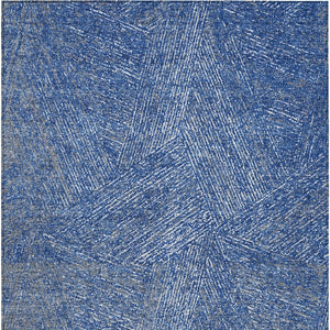 Homeroots 3' Artichoke Green And Ivory Abstract Washable Area Rug – Perfect For Indoor And Outdoor Use! 10' X 14' Polyester 597033