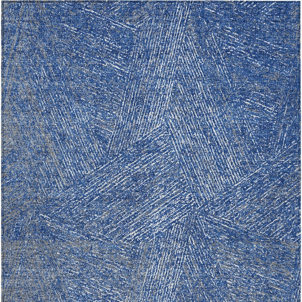 Homeroots 3' Artichoke Green And Ivory Abstract Washable Area Rug – Perfect For Indoor And Outdoor Use! 10' X 14' Polyester 597033