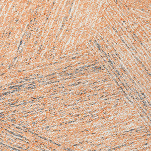 Homeroots 3' Artichoke Green And Ivory Abstract Washable Area Rug – Perfect For Indoor And Outdoor Use! 8' Round Polyester 597036