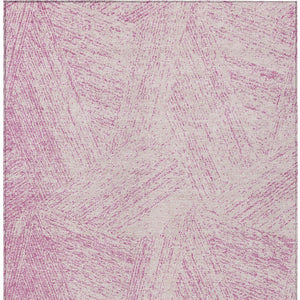 Homeroots 3' Artichoke Green And Ivory Abstract Washable Area Rug – Perfect For Indoor And Outdoor Use! 5' X 8' Polyester 597041