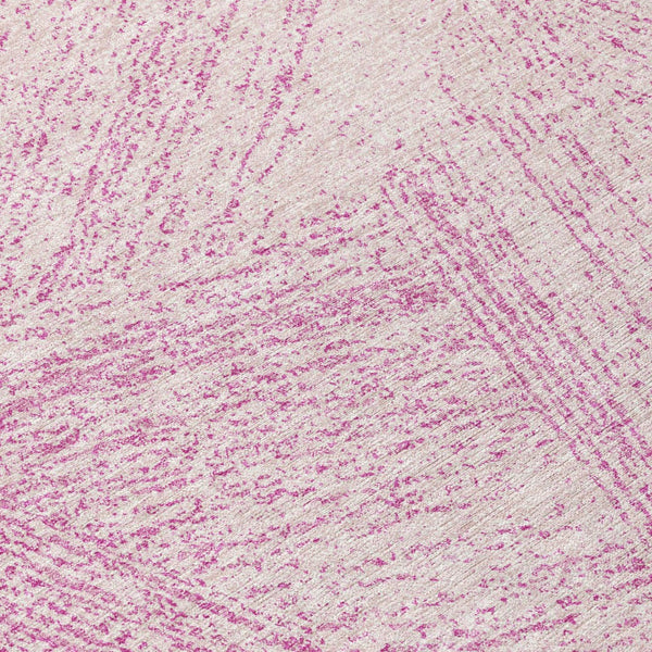 Homeroots 3' Artichoke Green And Ivory Abstract Washable Area Rug – Perfect For Indoor And Outdoor Use! 8' Round Polyester 597042