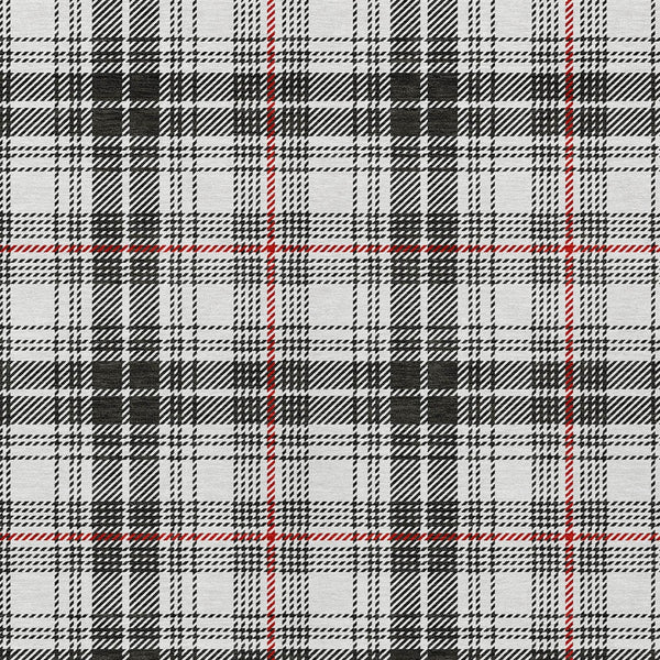 Homeroots 3' Stylish Artichoke Green Brown And Ivory Plaid Washable Area Rug For Indoor And Outdoor Use 9' X 12' Polyester 597085