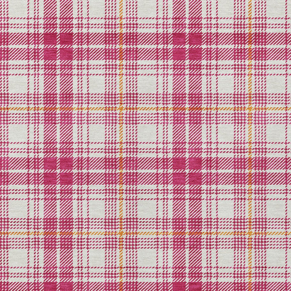 Homeroots 3' Stylish Artichoke Green Brown And Ivory Plaid Washable Area Rug For Indoor And Outdoor Use 8' X 10' Polyester 597090