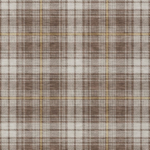 Homeroots 3' Stylish Artichoke Green Brown And Ivory Plaid Washable Area Rug For Indoor And Outdoor Use 9' X 12' Polyester 597097