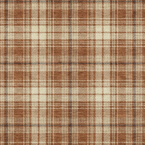 Homeroots 3' Stylish Artichoke Green Brown And Ivory Plaid Washable Area Rug For Indoor And Outdoor Use 10' X 14' Polyester 597134