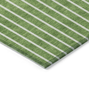 Homeroots 3' Black And Beige Striped Washable Area Rug - Durable, Stylish Design For Indoor And Outdoor Use 5' X 8' Polyester 597158