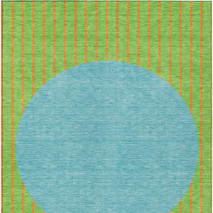 Homeroots 3' Black And Beige Striped Washable Area Rug - Durable, Stylish Design For Indoor And Outdoor Use 3' X 5' Polyester 597175