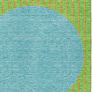 Homeroots 3' Black And Beige Striped Washable Area Rug - Durable, Stylish Design For Indoor And Outdoor Use 5' X 8' Polyester 597176