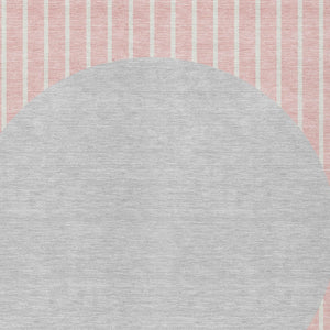 Homeroots 3' Black And Beige Striped Washable Area Rug - Durable, Stylish Design For Indoor And Outdoor Use 9' X 12' Polyester 597191