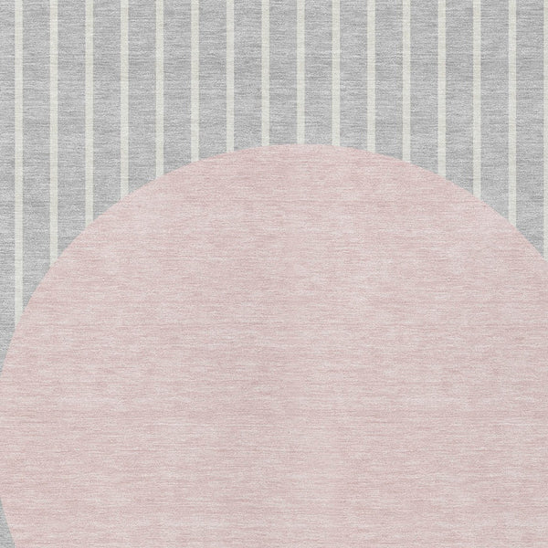 Homeroots 3' Black And Beige Striped Washable Area Rug - Durable, Stylish Design For Indoor And Outdoor Use 8' X 10' Polyester 597196