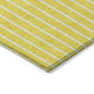 Homeroots 3' Black And Beige Striped Washable Area Rug - Durable, Stylish Design For Indoor And Outdoor Use 5' X 8' Polyester 597212