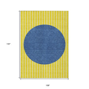 Homeroots 3' Black And Beige Striped Washable Area Rug - Durable, Stylish Design For Indoor And Outdoor Use 9' X 12' Polyester 597215