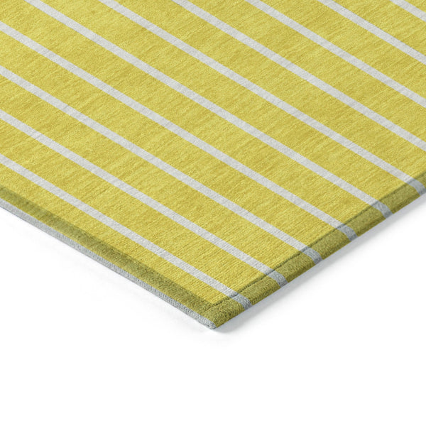 Homeroots 3' Black And Beige Striped Washable Area Rug - Durable, Stylish Design For Indoor And Outdoor Use 10' X 14' Polyester 597216