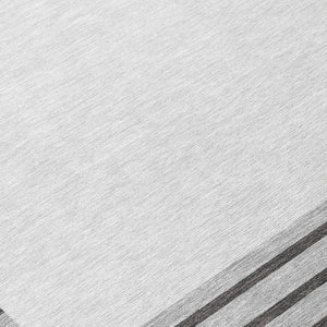 Homeroots 3' Gold Black Beige Striped Washable Area Rug For Indoor Outdoor Spaces - Durable & Versatile Decor 8' Round Polyester 597225