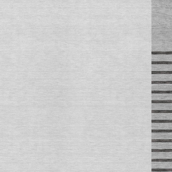 Homeroots 3' Gold Black Beige Striped Washable Area Rug For Indoor Outdoor Spaces - Durable & Versatile Decor 9' X 12' Polyester 597227