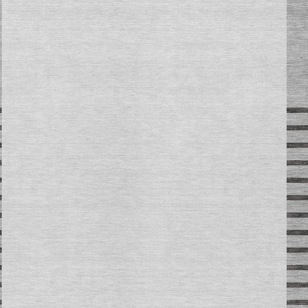 Homeroots 3' Gold Black Beige Striped Washable Area Rug For Indoor Outdoor Spaces - Durable & Versatile Decor 10' X 14' Polyester 597228