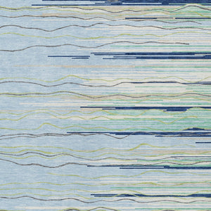 Homeroots 3' Striped Washable Area Rug - Stylish Brown, Beige & Ivory Design For Indoor And Outdoor Use 5' X 8' Polyester 597290