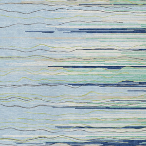 Homeroots 3' Striped Washable Area Rug - Stylish Brown, Beige & Ivory Design For Indoor And Outdoor Use 8' X 10' Polyester 597292