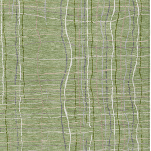 Homeroots 3' Black Ivory And Brown Striped Washable Area Rug For Indoor And Outdoor Spaces, Durable & Stylish 10' X 14' Polyester 597384