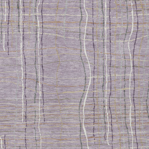 Homeroots 3' Black Ivory And Brown Striped Washable Area Rug For Indoor And Outdoor Spaces, Durable & Stylish 3' X 5' Polyester 597403