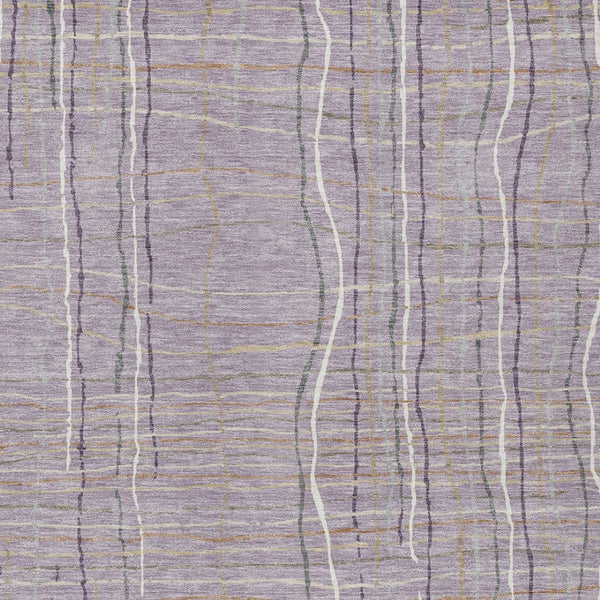 Homeroots 3' Black Ivory And Brown Striped Washable Area Rug For Indoor And Outdoor Spaces, Durable & Stylish 5' X 8' Polyester 597404