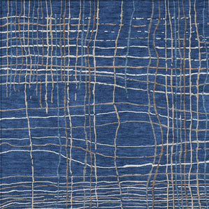 Homeroots 3' Black Ivory And Brown Striped Washable Area Rug For Indoor And Outdoor Spaces, Durable & Stylish 3' X 5' Polyester 597409