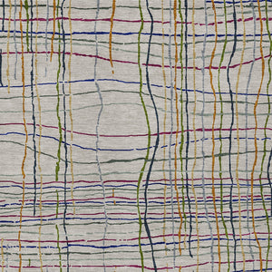 Homeroots 3' Black Ivory And Brown Striped Washable Area Rug For Indoor And Outdoor Spaces, Durable & Stylish 3' X 5' Polyester 597427