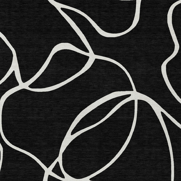 Homeroots 3' Artichoke Green Abstract Washable Area Rug - Perfect For Indoor And Outdoor Spaces, Easy Care 10' X 14' Polyester 597462