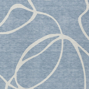 Homeroots 3' Artichoke Green Abstract Washable Area Rug - Perfect For Indoor And Outdoor Spaces, Easy Care 10' X 14' Polyester 597474