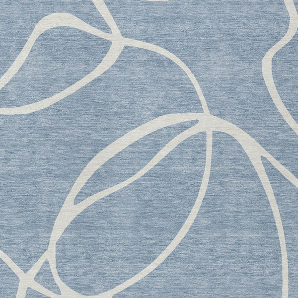 Homeroots 3' Artichoke Green Abstract Washable Area Rug - Perfect For Indoor And Outdoor Spaces, Easy Care 10' X 14' Polyester 597474