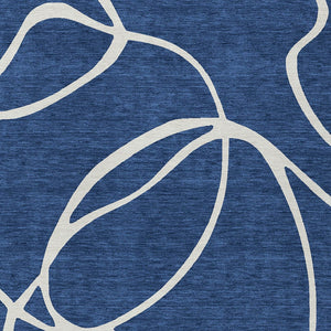 Homeroots 3' Artichoke Green Abstract Washable Area Rug - Perfect For Indoor And Outdoor Spaces, Easy Care 5' X 8' Polyester 597494