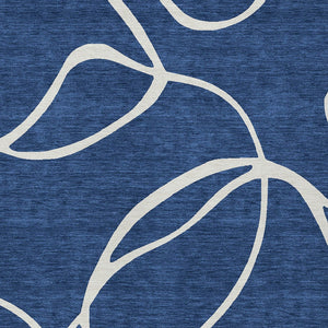 Homeroots 3' Artichoke Green Abstract Washable Area Rug - Perfect For Indoor And Outdoor Spaces, Easy Care 9' X 12' Polyester 597497