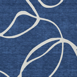 Homeroots 3' Artichoke Green Abstract Washable Area Rug - Perfect For Indoor And Outdoor Spaces, Easy Care 10' X 14' Polyester 597498