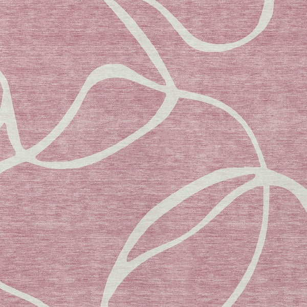 Homeroots 3' Artichoke Green Abstract Washable Area Rug - Perfect For Indoor And Outdoor Spaces, Easy Care 9' X 12' Polyester 597503