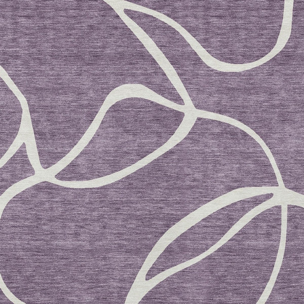 Homeroots 3' Artichoke Green Abstract Washable Area Rug - Perfect For Indoor And Outdoor Spaces, Easy Care 9' X 12' Polyester 597515