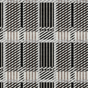 Homeroots 3' Artichoke Green Gray Brown Plaid Washable Area Rug For Indoor Outdoor Spaces, Durable & Stylish 8' X 10' Polyester 597544