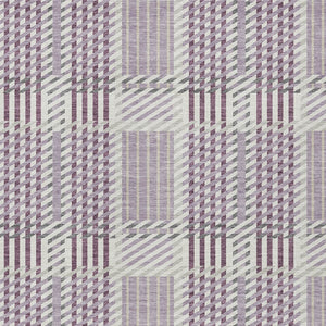 Homeroots 3' Artichoke Green Gray Brown Plaid Washable Area Rug For Indoor Outdoor Spaces, Durable & Stylish 3' X 5' Polyester 597571